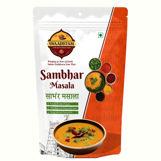 🎉 Limited Time Combo – Buy Sambhar Masala &amp; Get 100gm Podi Masala FREE!